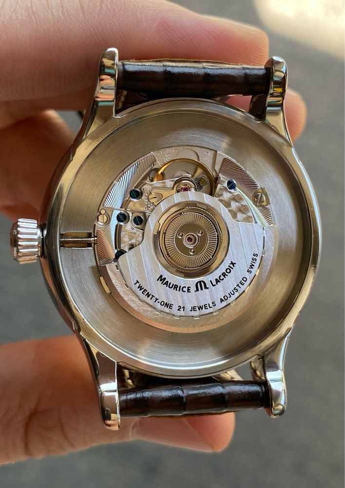Оригинал часы MAURICE LACROIX Les Classiques Grande Date GMT Automatic