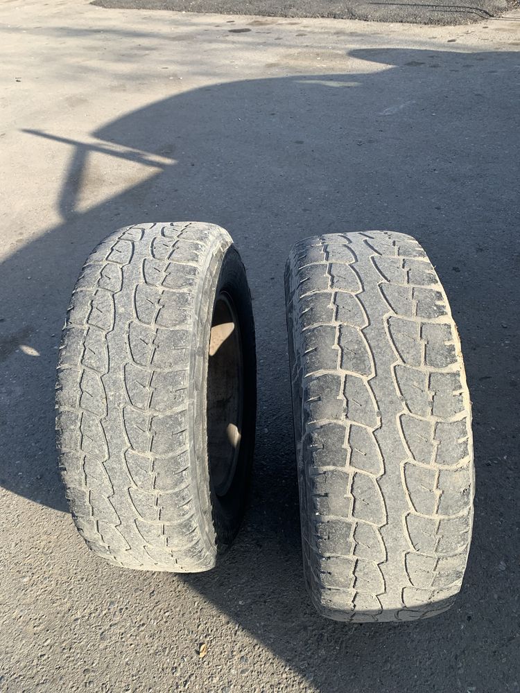 Резина 265 65 r17 4шт АТ на докатку