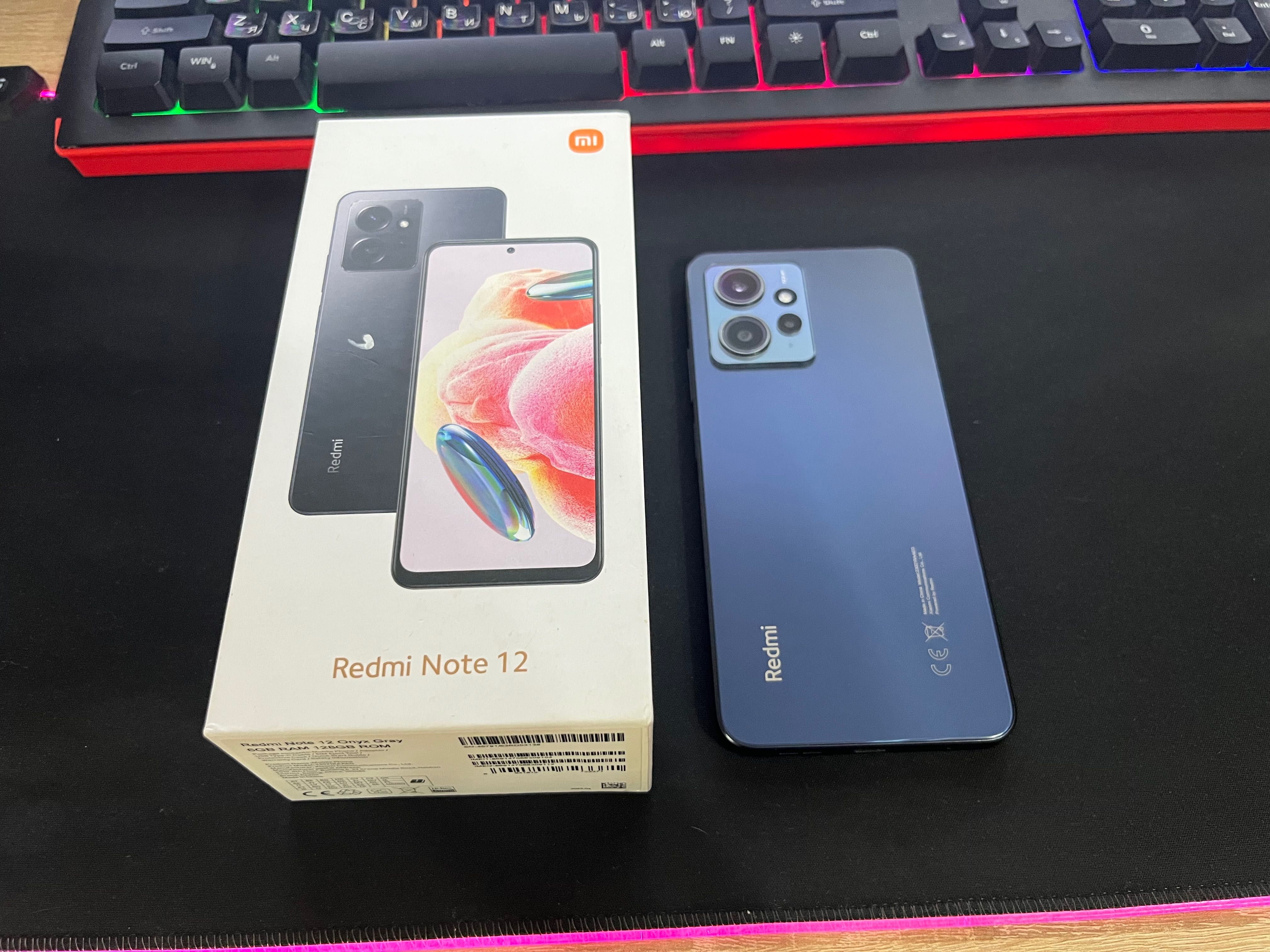 Redmi note 12 Onyx Gray
