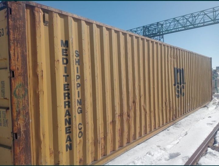 Продам в Темиртау 40 и 20 футовый контейнер жд и морской
