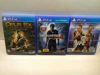 Диски на PlayStation 4,диски пс 4,ЮФС,анчартед 4, PlayStation 4 диски