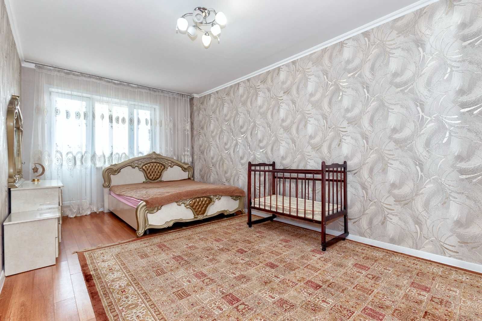 3-комнатная квартира площадью 124 кв.м. в престижном районе Астаны.