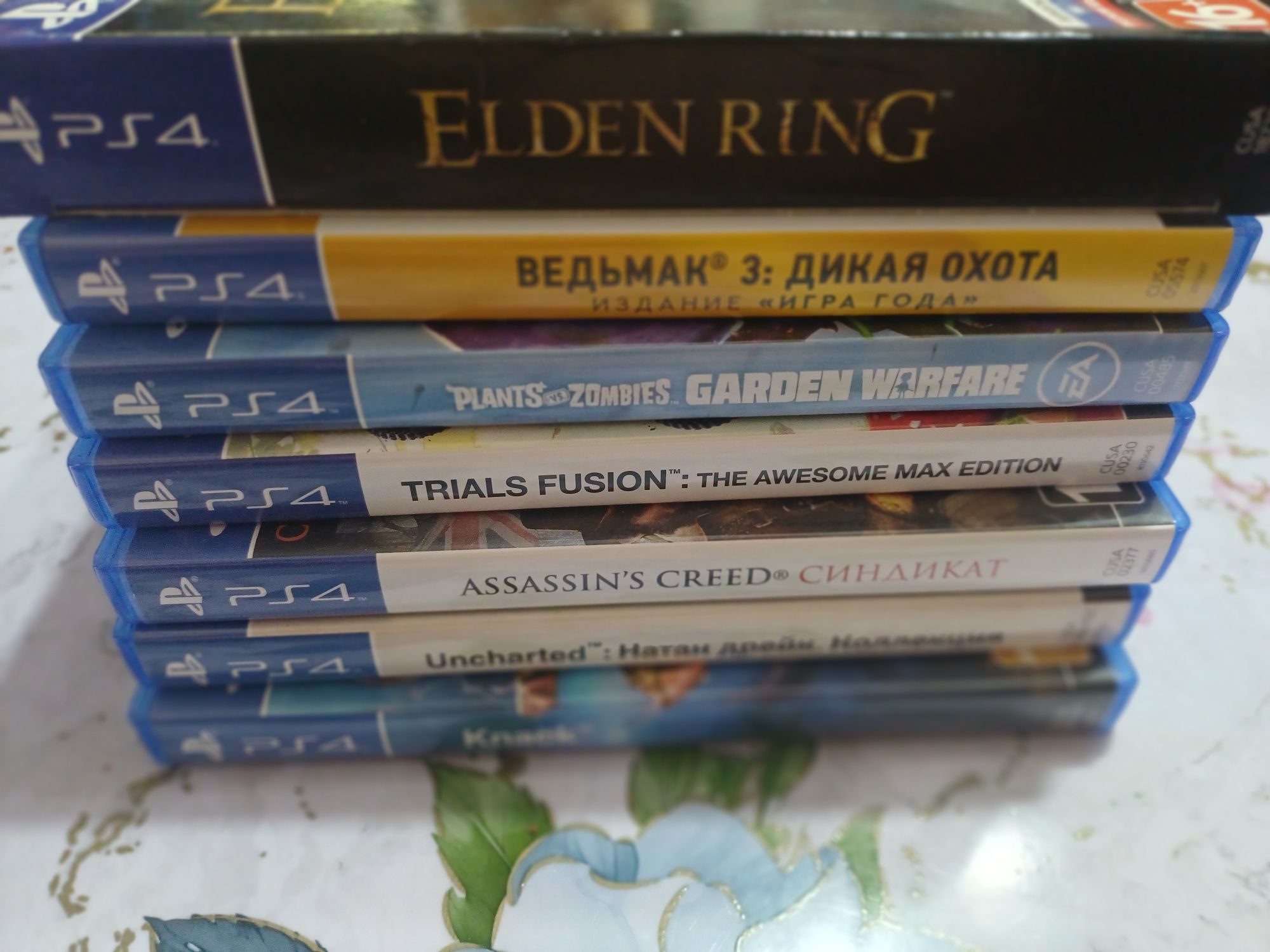 Новые диски для PS 4