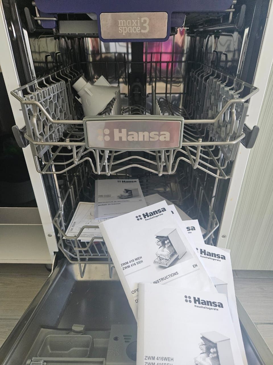 Новая посудомоечная машина Hansa ZWM 416WFH/ZWM 416SEH