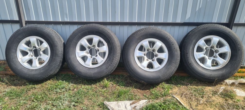 Диски с шинами прадо хайлюкс r15 6x139.7