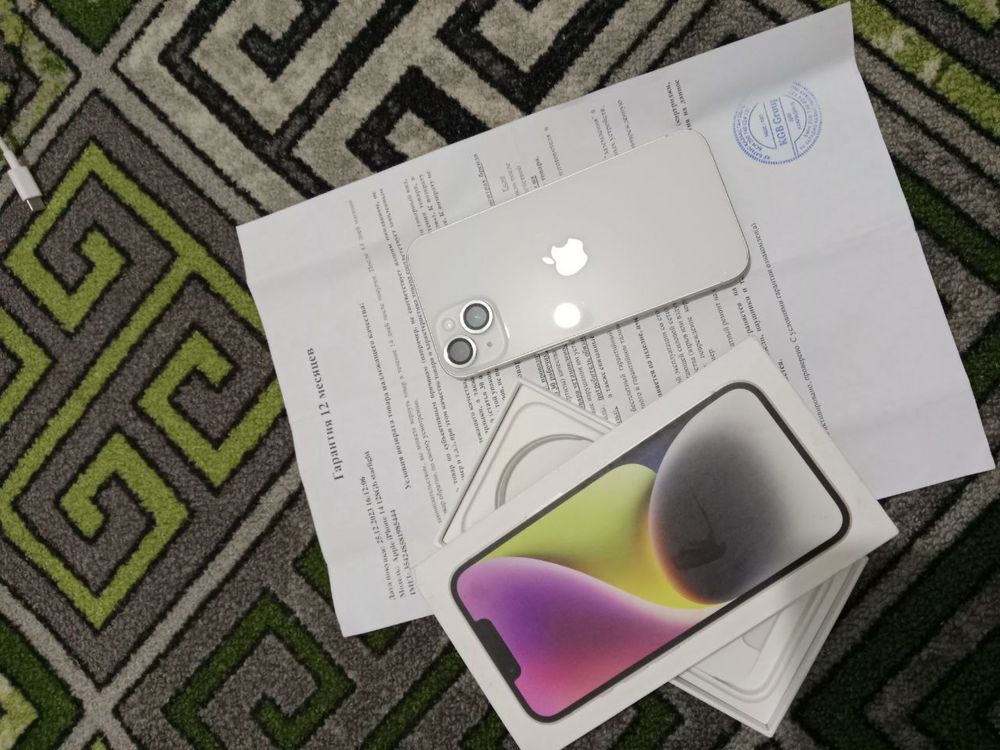 IPhone 14 в гарантии одну лет