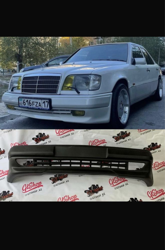 Бампер мерседес 124