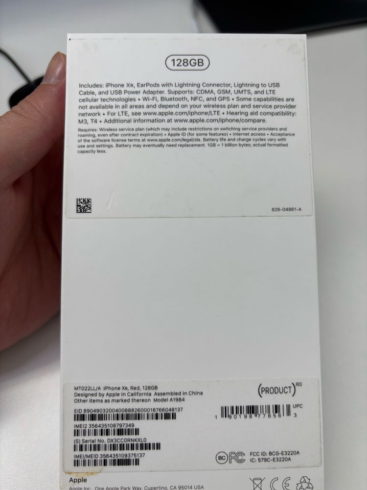 IPhone XR, Red, 128GB