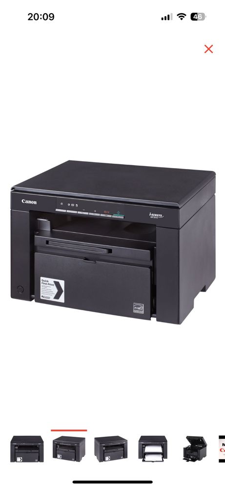 МФУ Canon i-SENSYS MF3010 с гарантией