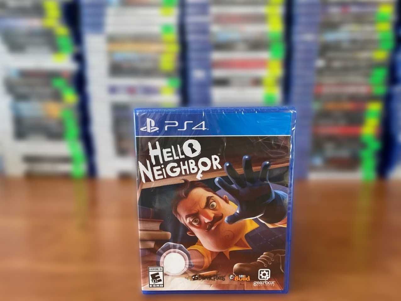 НОВЫЙ диск Привет Сосед/Hello Neighbor PS4/PS5 Большой Выбор Игр