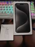 iPhone 15 pro max black titanium