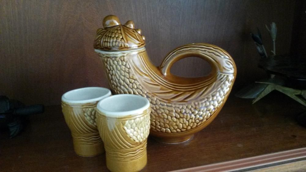чайники и молочник керамические из СССР
