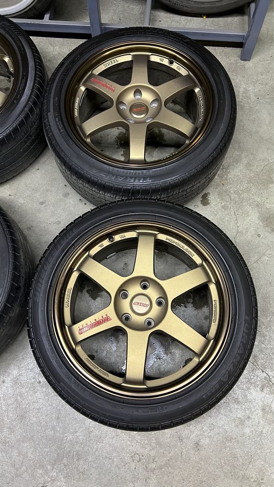Rays Wheels r18 5x114.3 диски + шины лето 235/45 R18