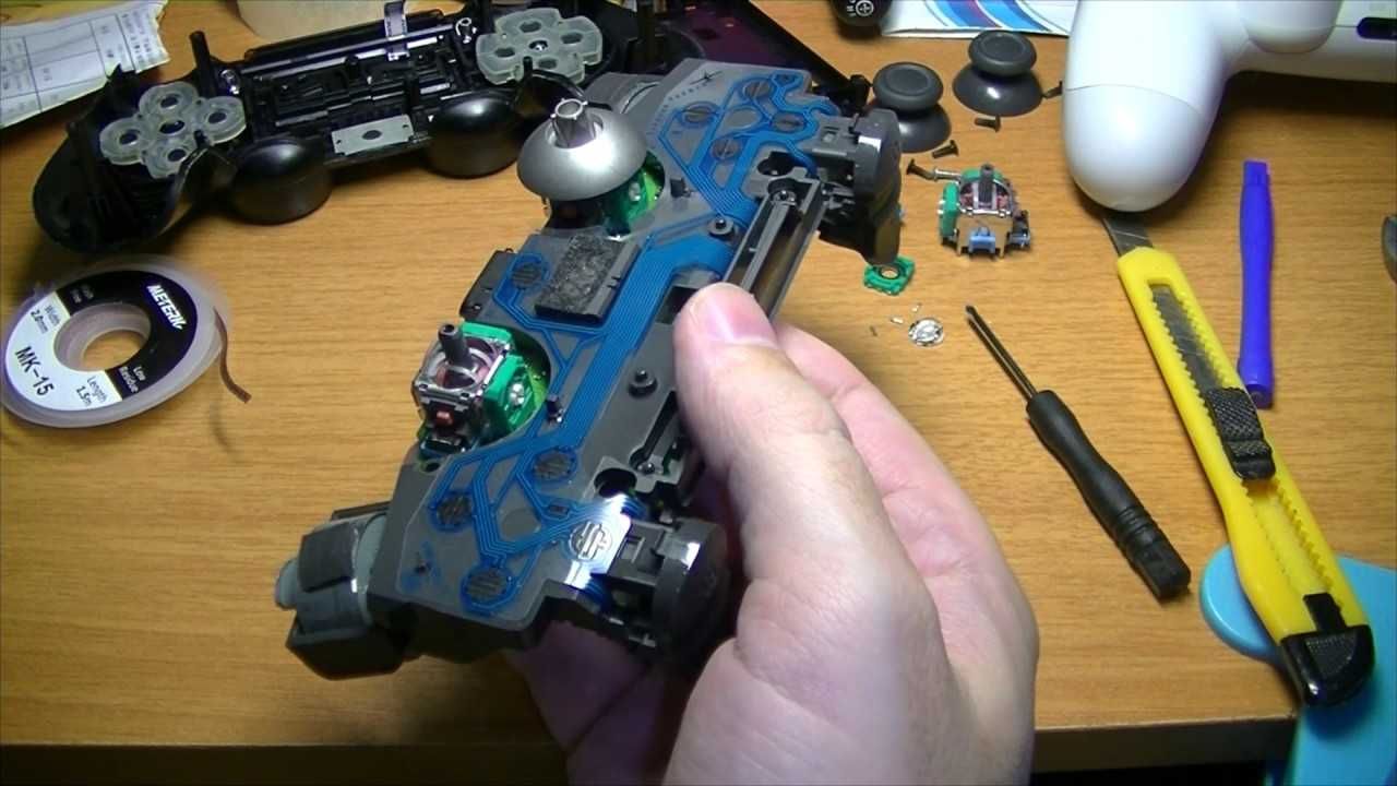 Ремонт джойстиков DualShock PS4/DualSense PS5/XBOX