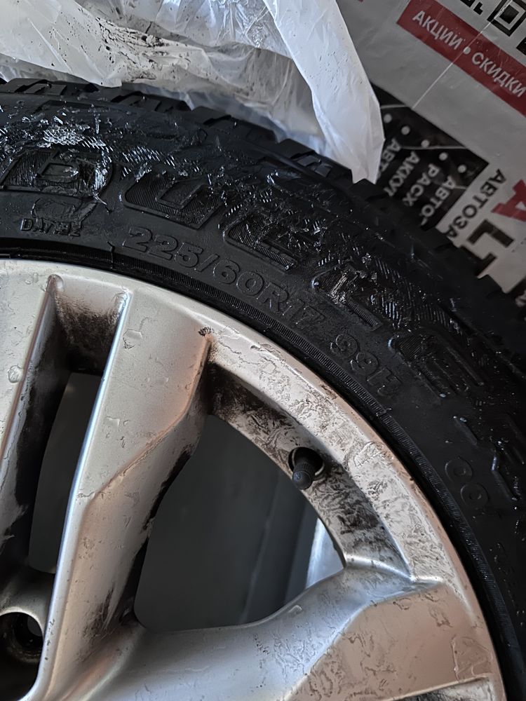 Летняя резина с дисками BRIDGESTONE DUELER