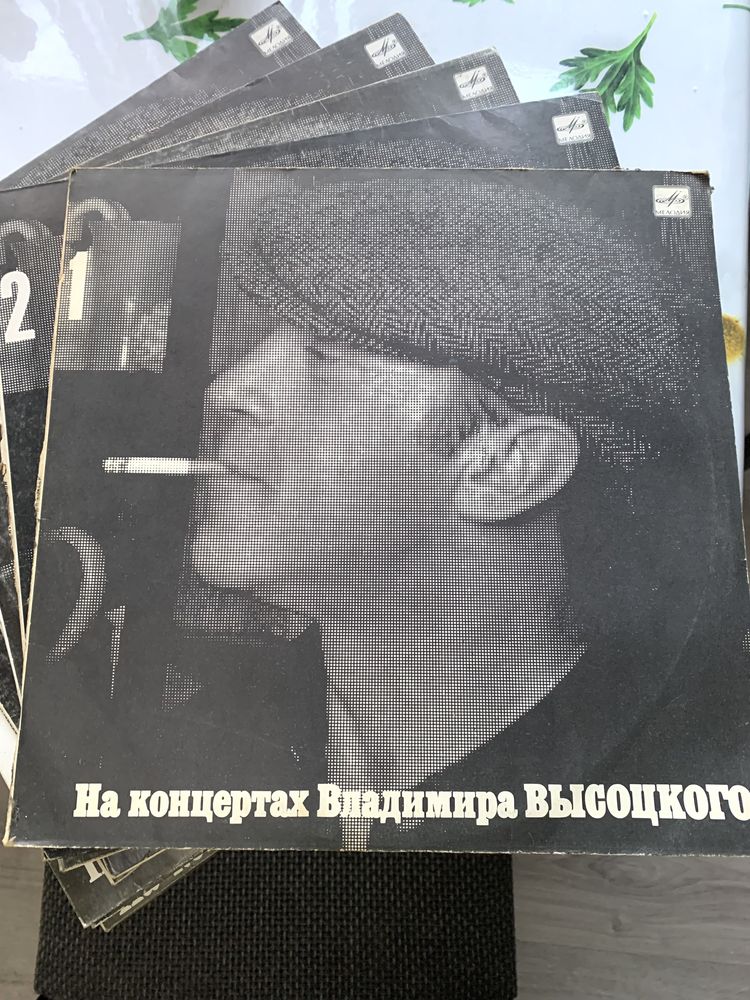 Виниловые пластинки Высоцкий с 1-10 раритет