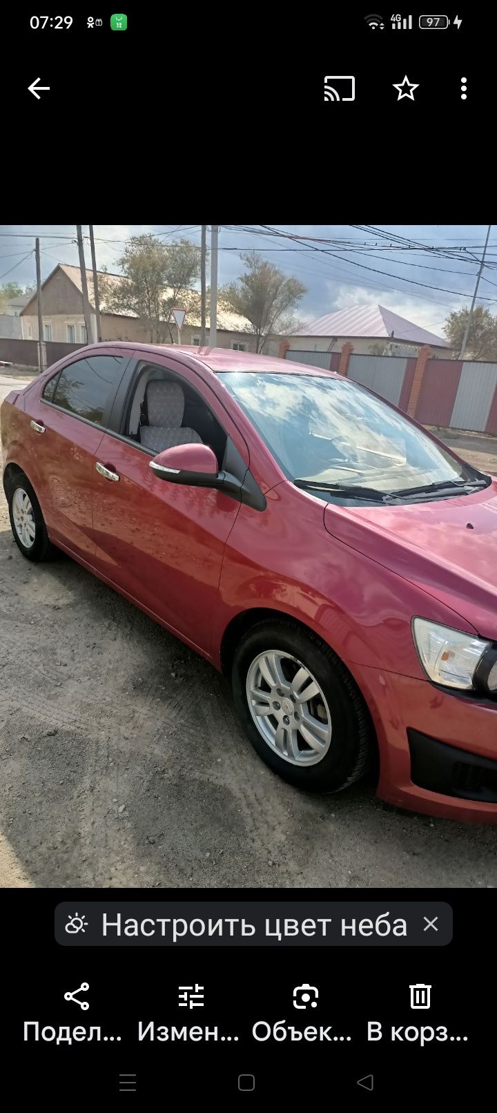 Автомобиль Авео т300