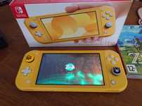 Nintendo switch lite желтый