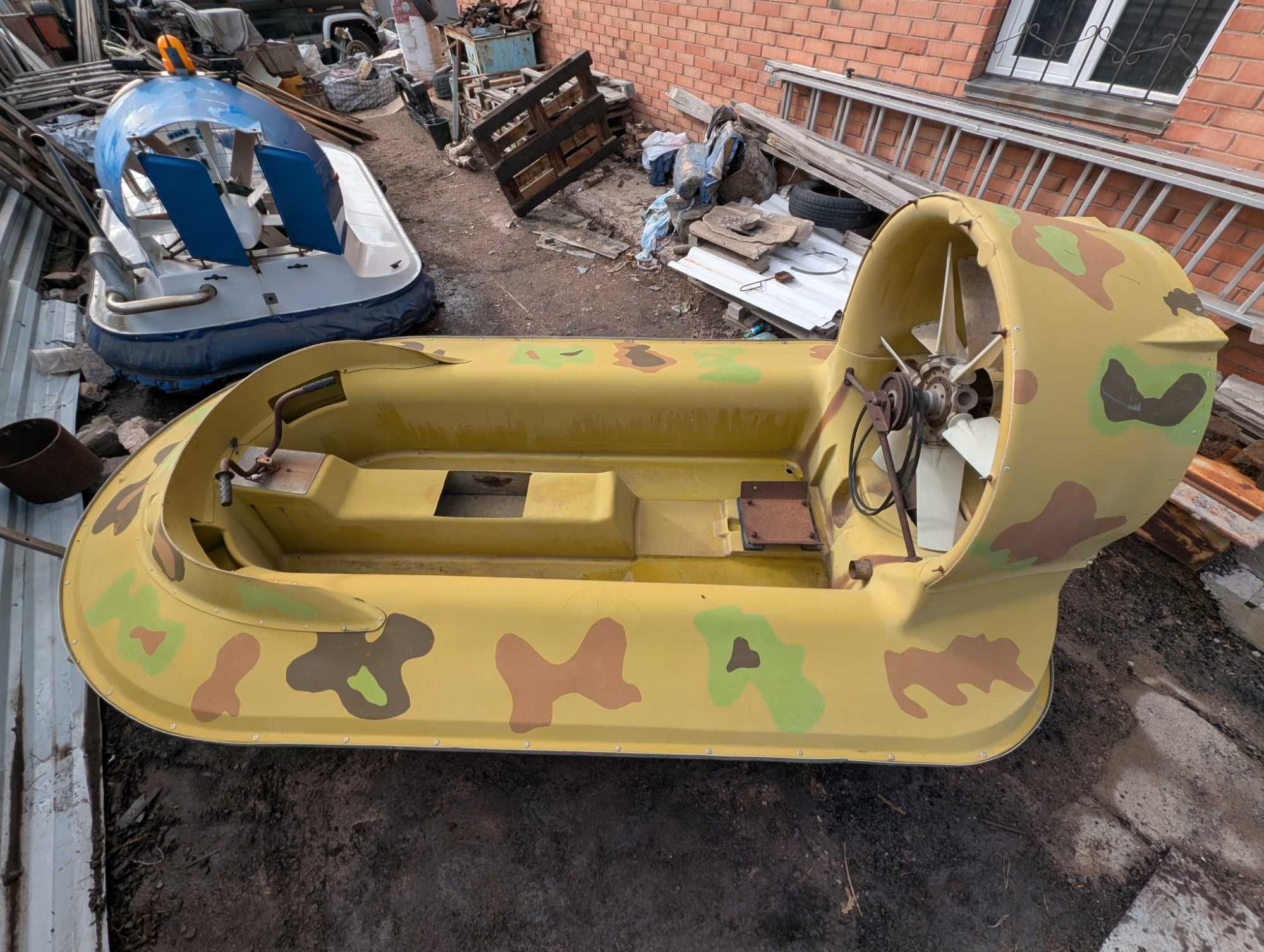 Корпус катера СВП Hovercraft Ховеркрафт