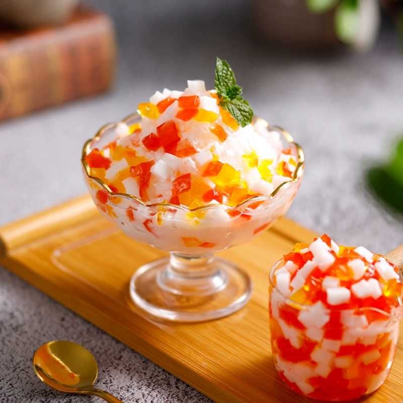 Ассорти кокосового желе 2 кг — топпинг для bubble tea и чая Бабл Ти