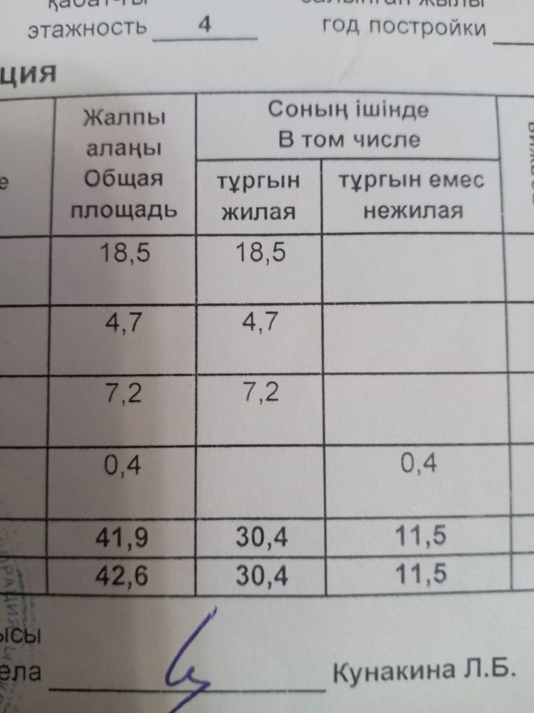 Продам трёх комнатную квартиру.