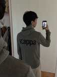 Кофта мужская серая Kappa