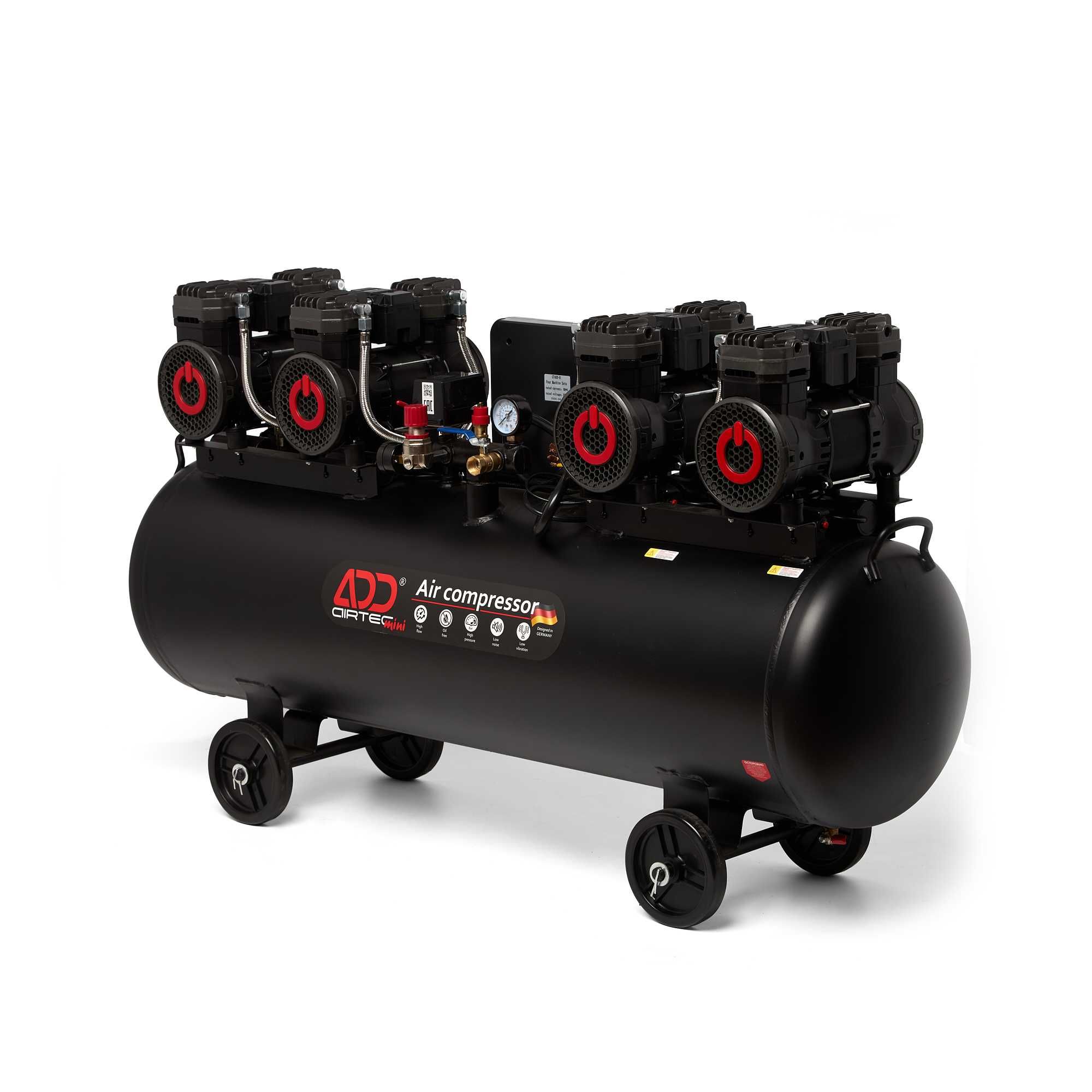 Компрессор безмасляный ADD AIRTEC mini , 8 бар