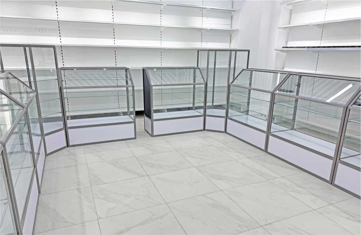 Торговое оборудование для магазина, стеллаж, прилавок витрина shto
