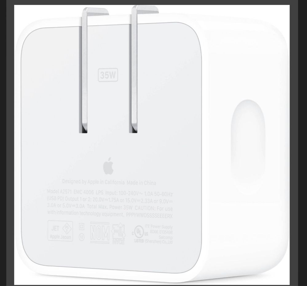 Адаптер apple macbook iphone
