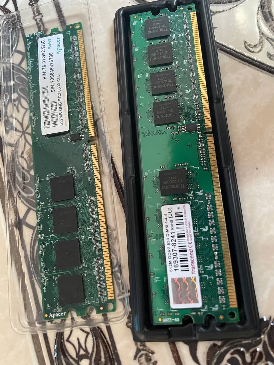 оперативная память ddr2 1gb 512mb для компьютера озу
