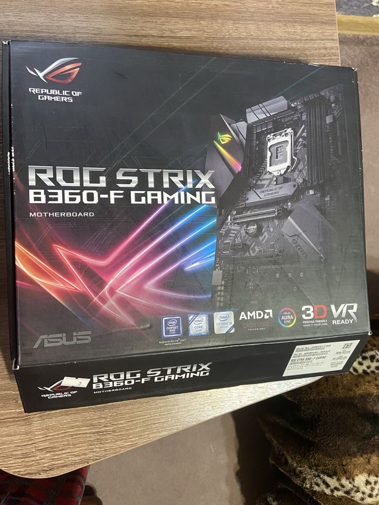 Материнская плата ASUS ROG Strix B360-F Gaming