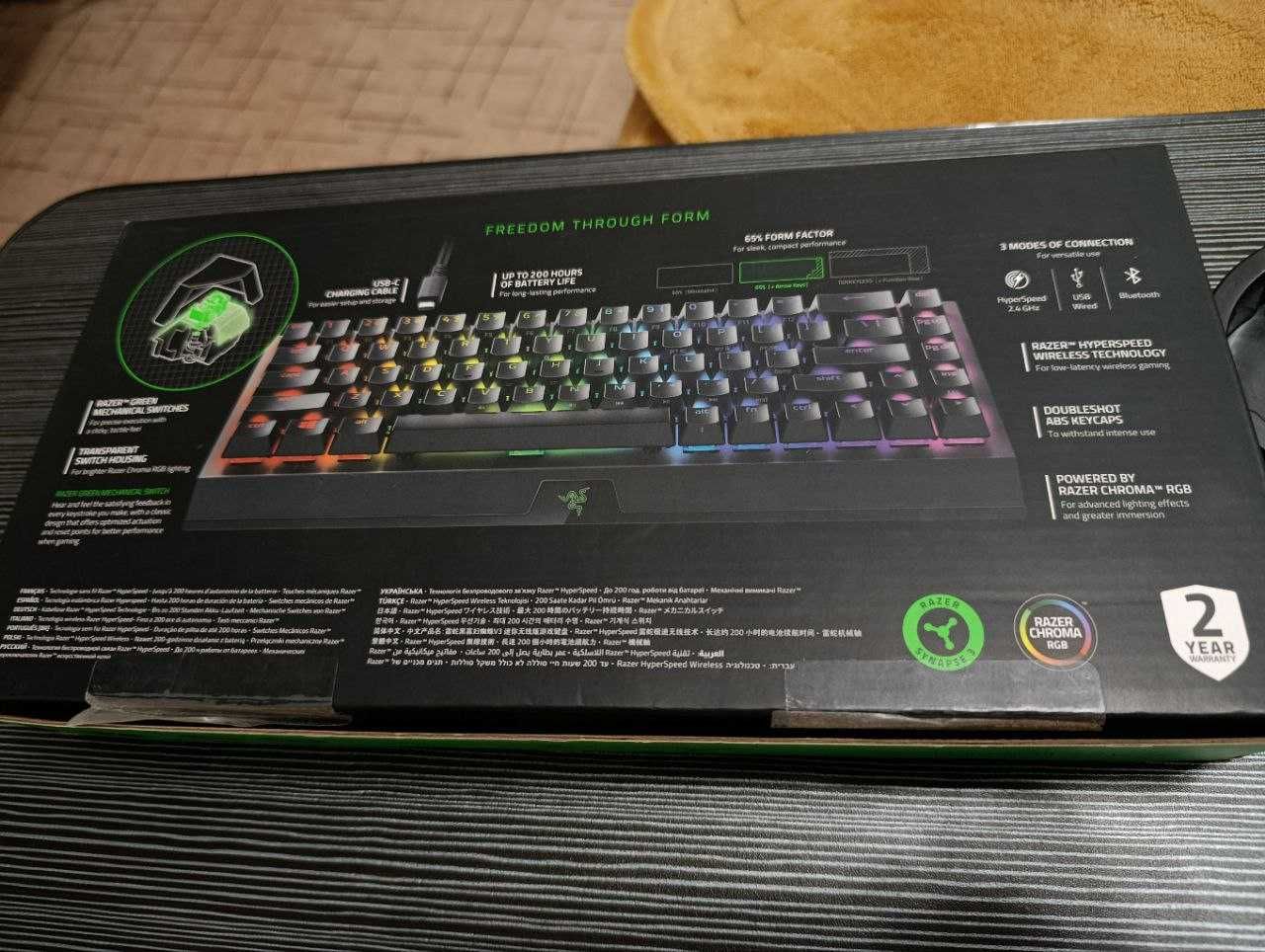 Беспроводная клавиатура Razer