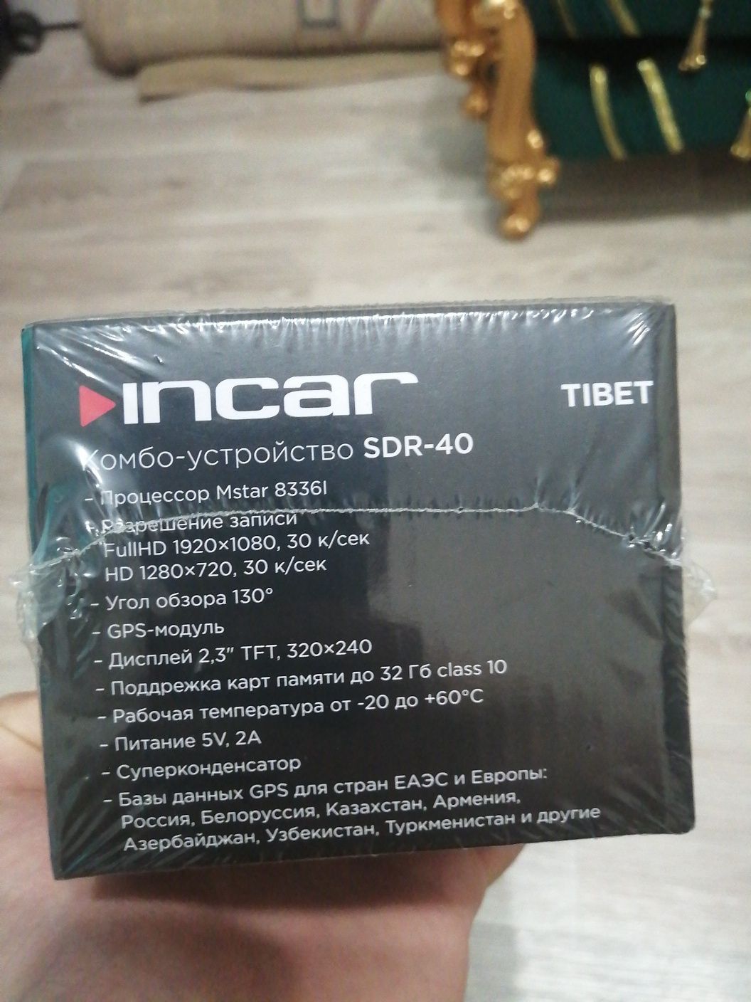 Видеорегистратор Incar SDR-40 Tibet черный