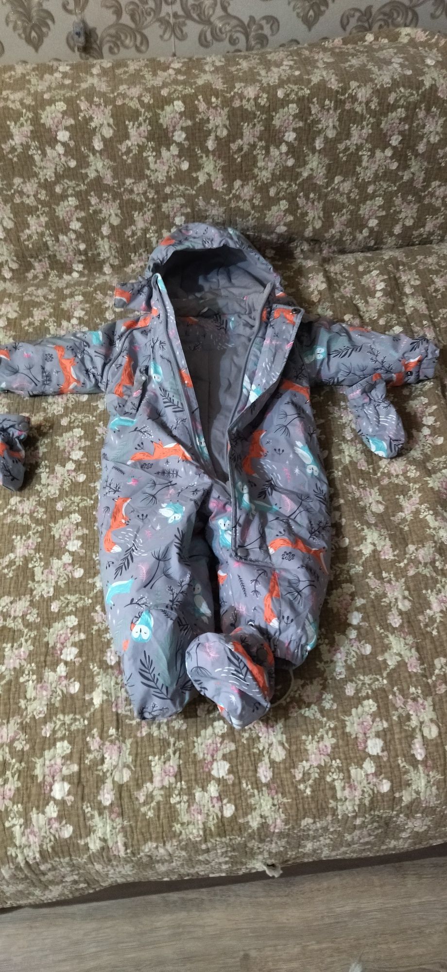 Зимний комбез для девочек
