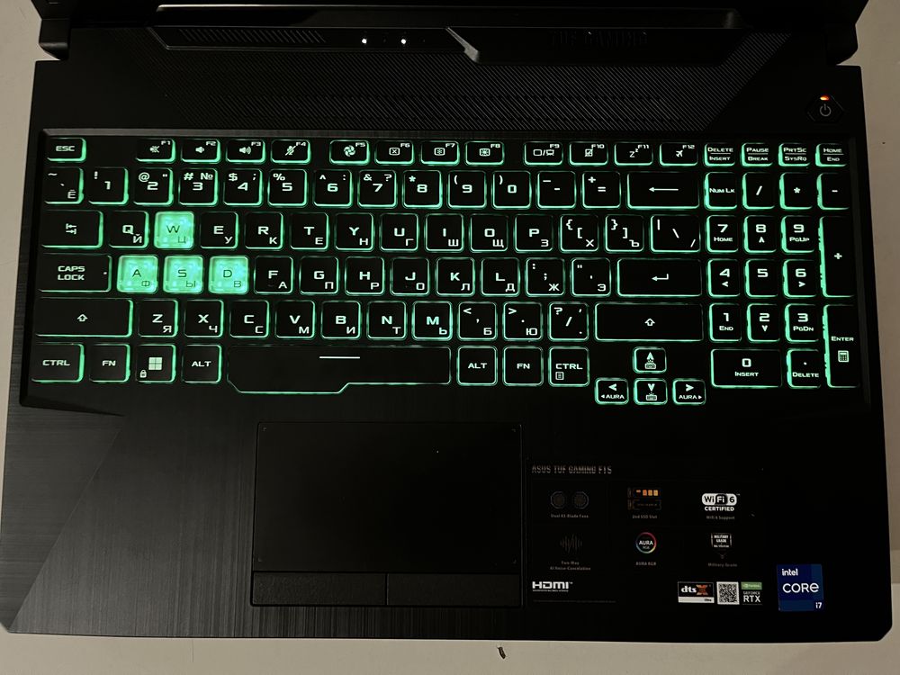 ASUS TUF Gaming F15 FX506HC