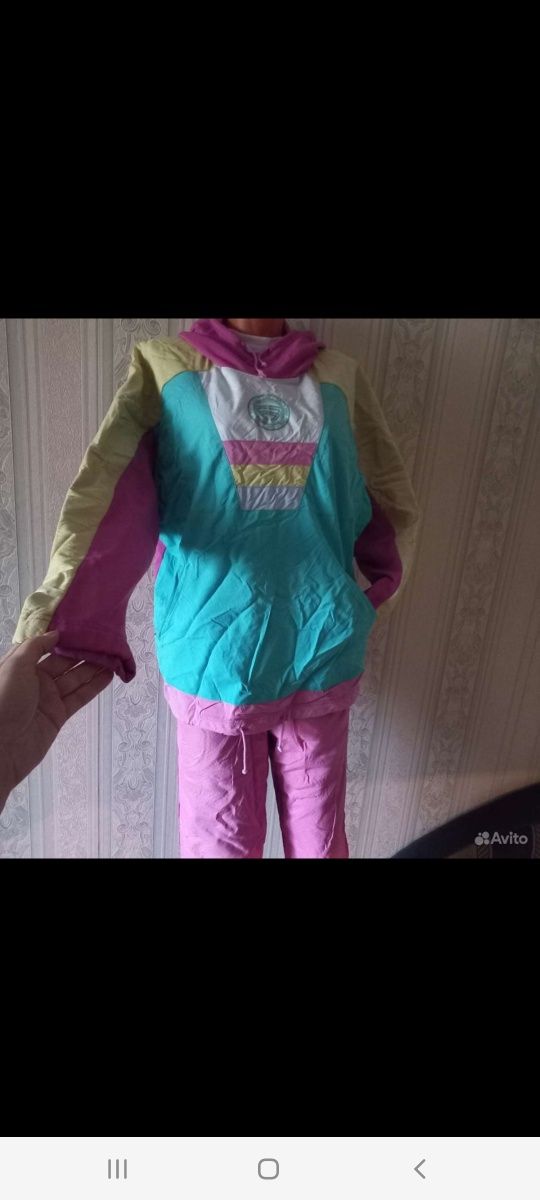 Легендарный финский костюм 90е г винтаж