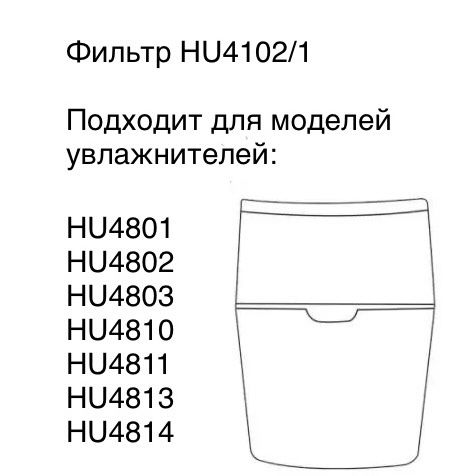 Фильтр для увлажнителя воздуха Philips