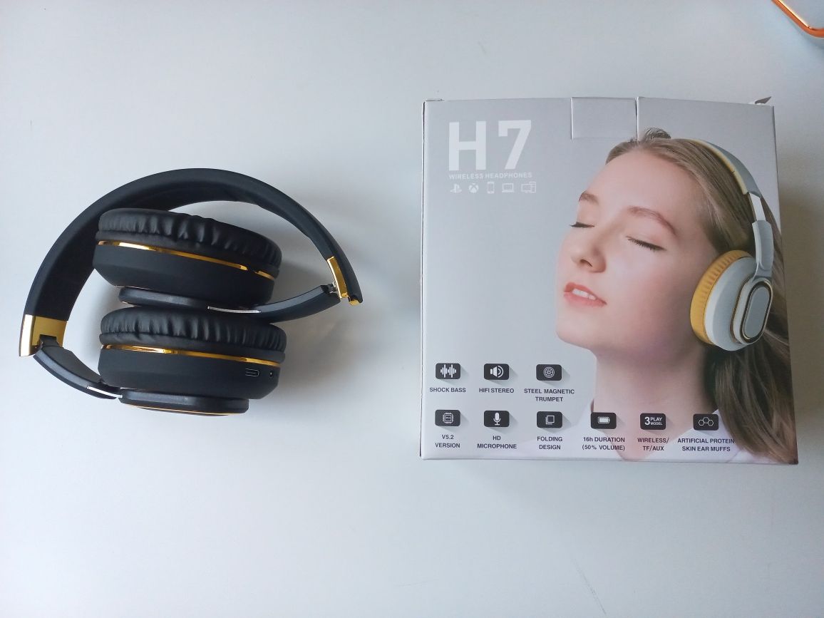 ВЫГОДА Беспроводные Наушники H7,Bluetooth 5.3
