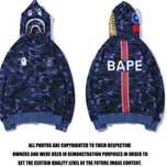 Bape Zip hoodia . Всё самое стильное  для подростков 13+