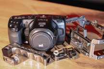 Blackmagic Pocket Cinema Camera 6K EF вместе с клеткой Tilta