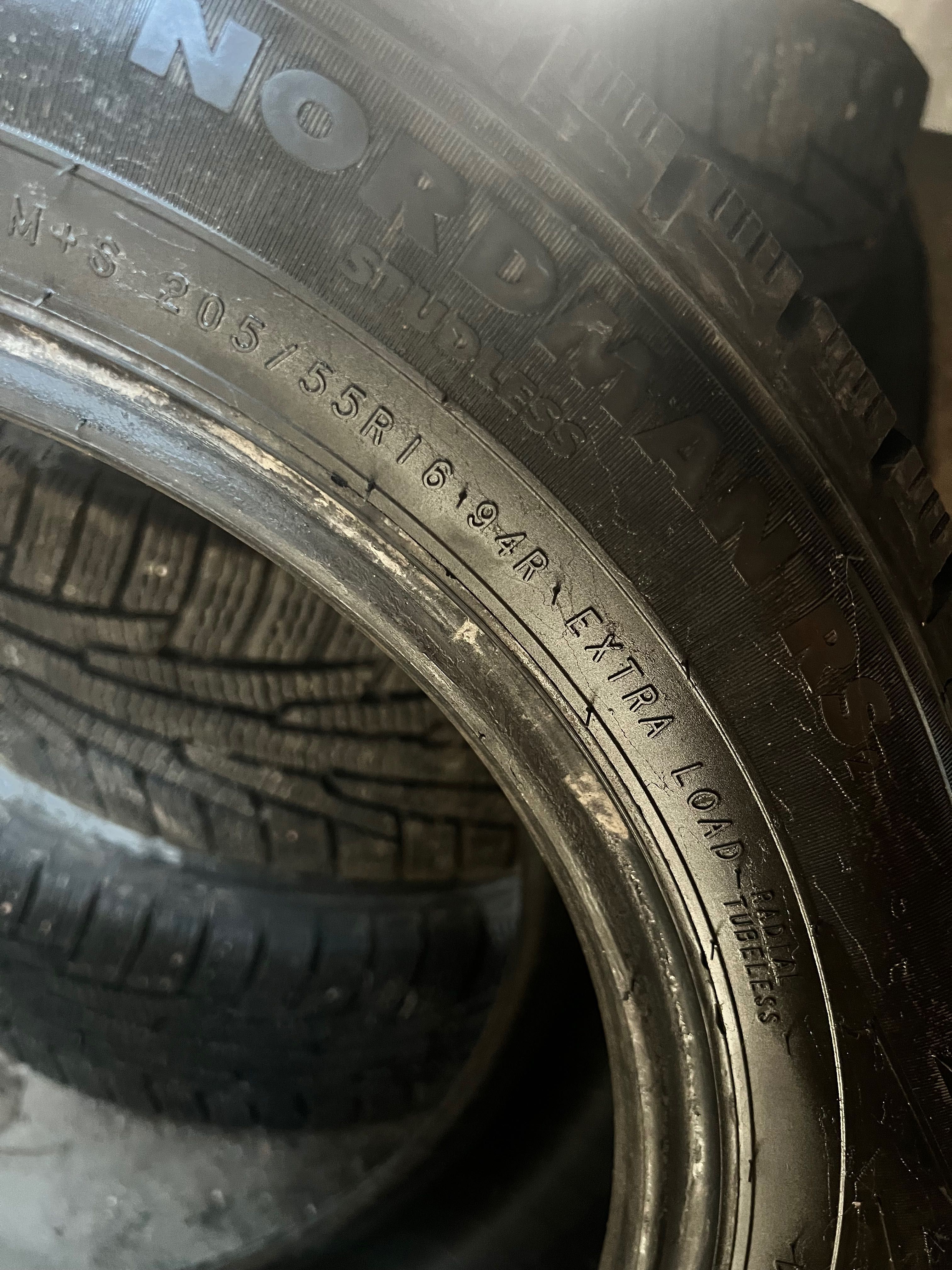 Бу Зимние шины NORDMAN RS 205/55/16