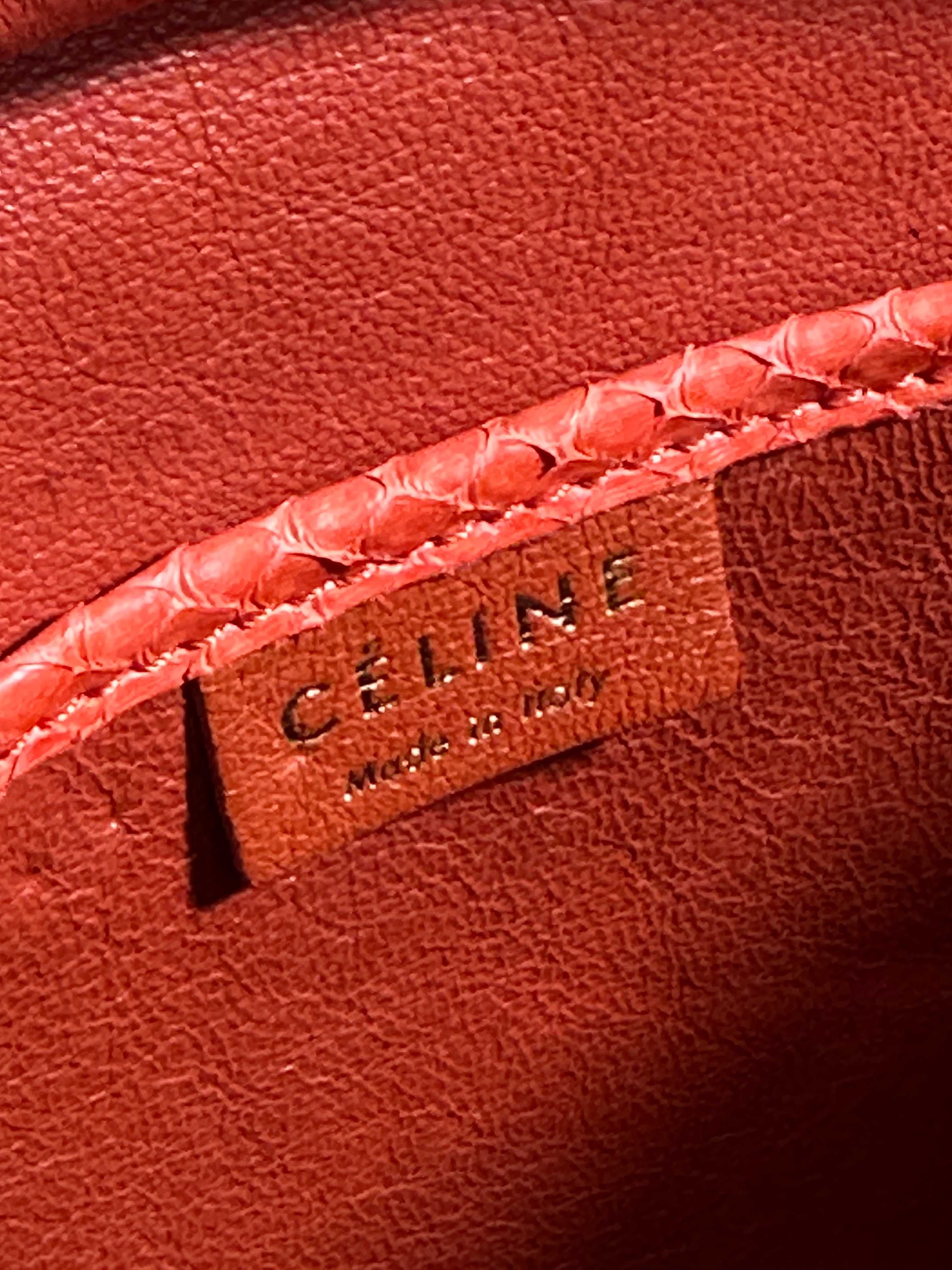 Сумка Celine, питон, оригинал