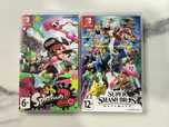 Super smash bros,splatoon 2,картритджи switch