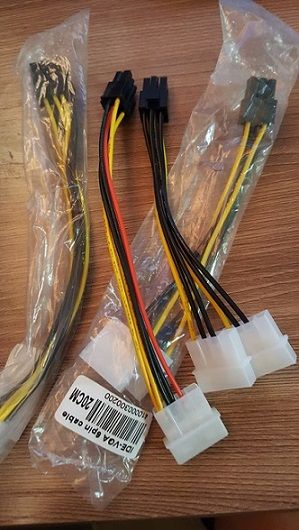 продам переходник,кабели питания,6-8 пин,vga.hdmi.dvi термопаста
