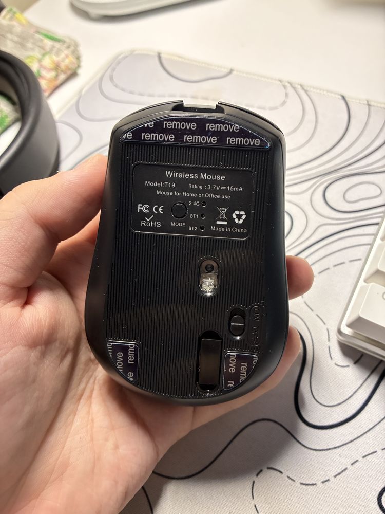 Беспроводная мышь Mizone T19 черная