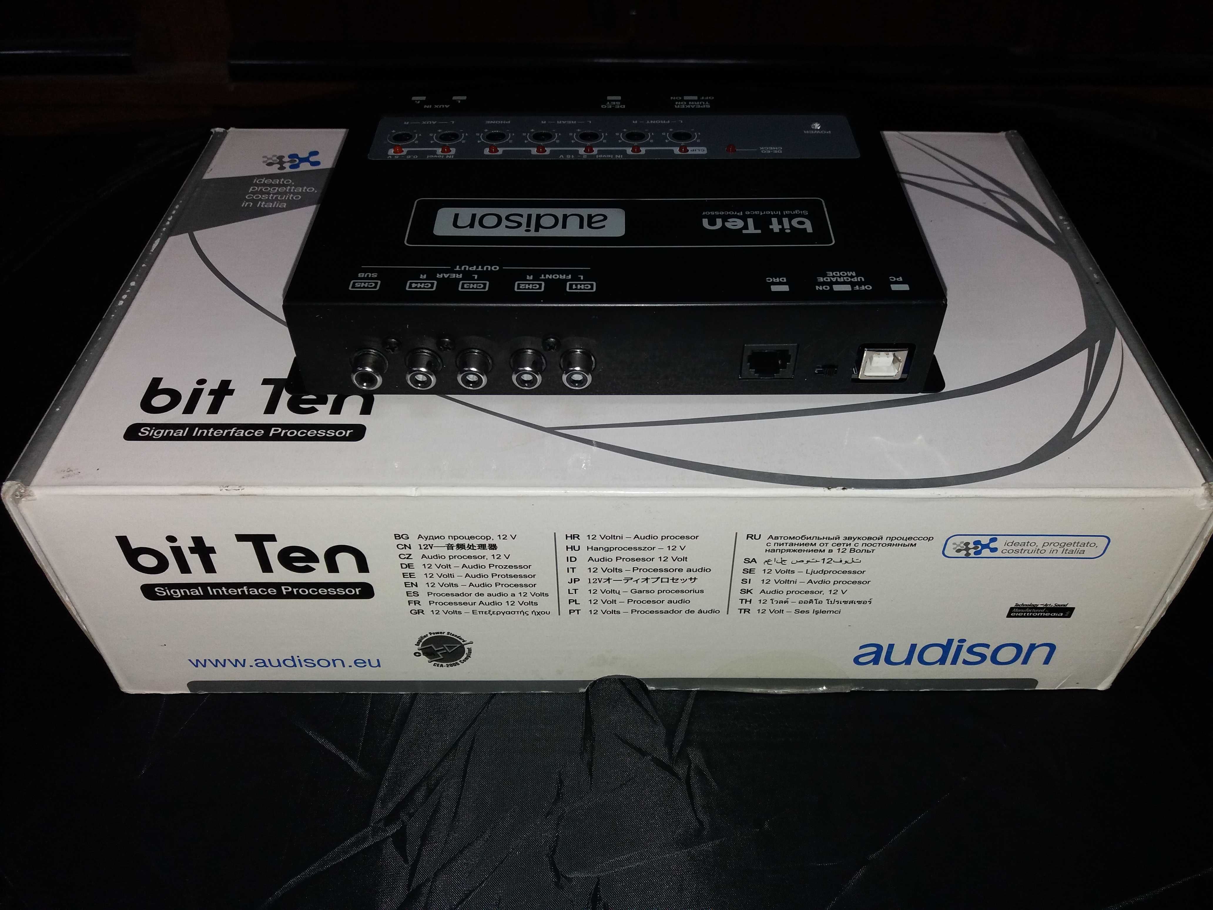 Звуковой процессор Audison bit ten