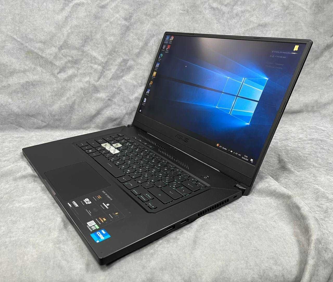 Для игр ASUS TUF DASH*ОЗУ 16*SSD 512*RTX 3050Ti-4гб Гарантия! Подарки!