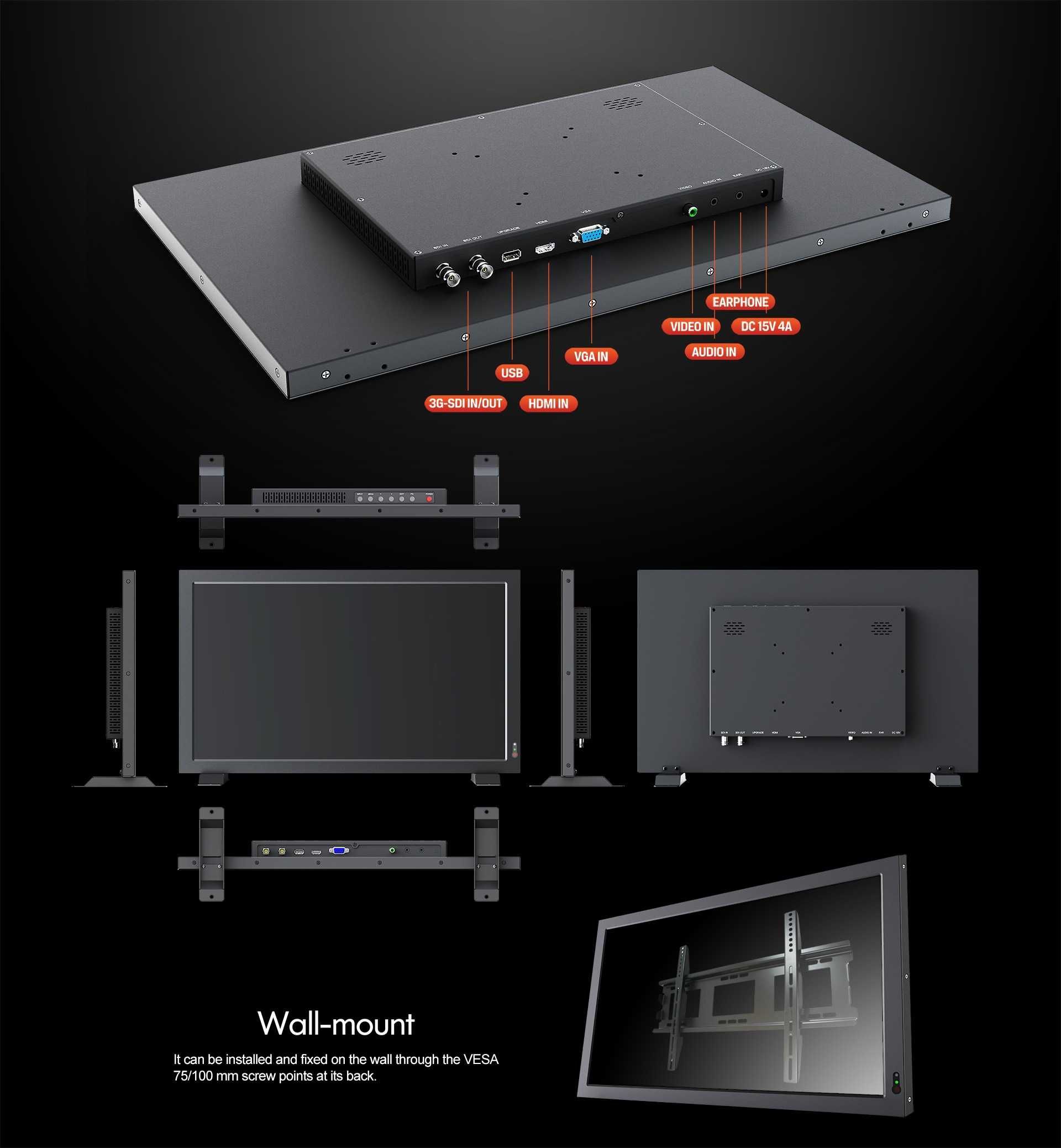 Продам режиссерский монитор Lilliput PVM210S 21.5" 3G-SDI/HDMI