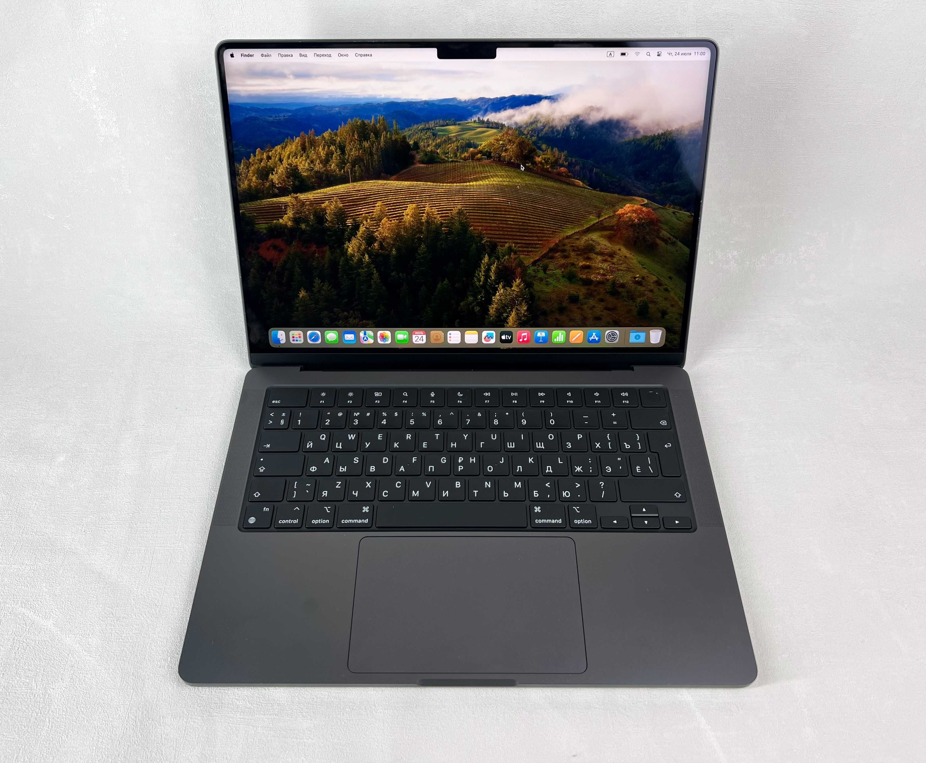 Продам в идеале MacBook PRO M3 дисплей 14, аккум: 100%
