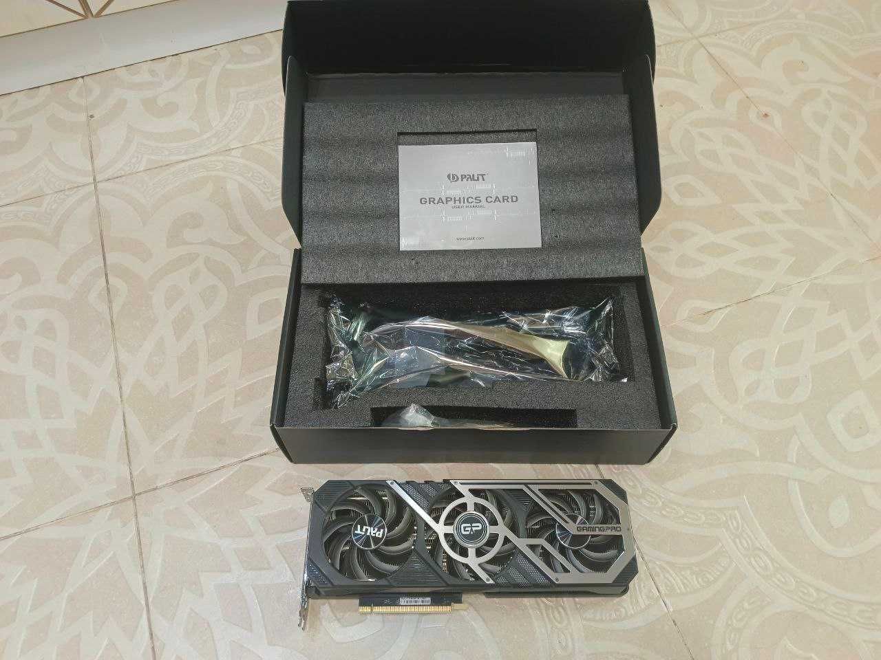 Видеокарта Palit  RTX 3080 GamingPro / 10GB / 320bit